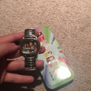 ORIGINAL Spice Girls Watch! Silver / stretchy. OS